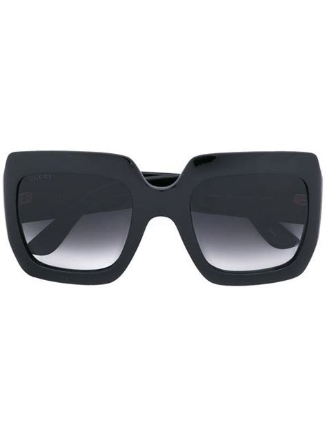 gucci square bee sunglasses womens|authentic Gucci sunglasses sale.